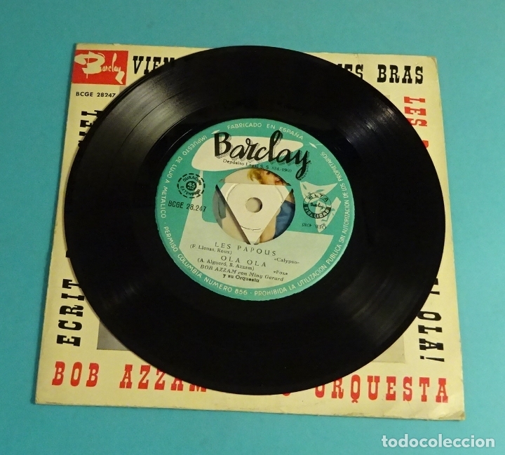 Discos de vinilo: BOB AZZAM CON MINY GERARD Y SU ORQUESTA - Foto 4
