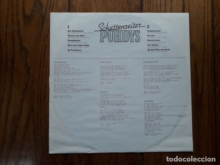Discos de vinilo: Puhdys  - 9 - Foto 3