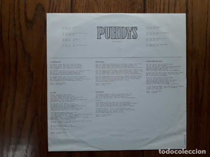 Discos de vinilo: Puhdys  - 9 - Foto 4
