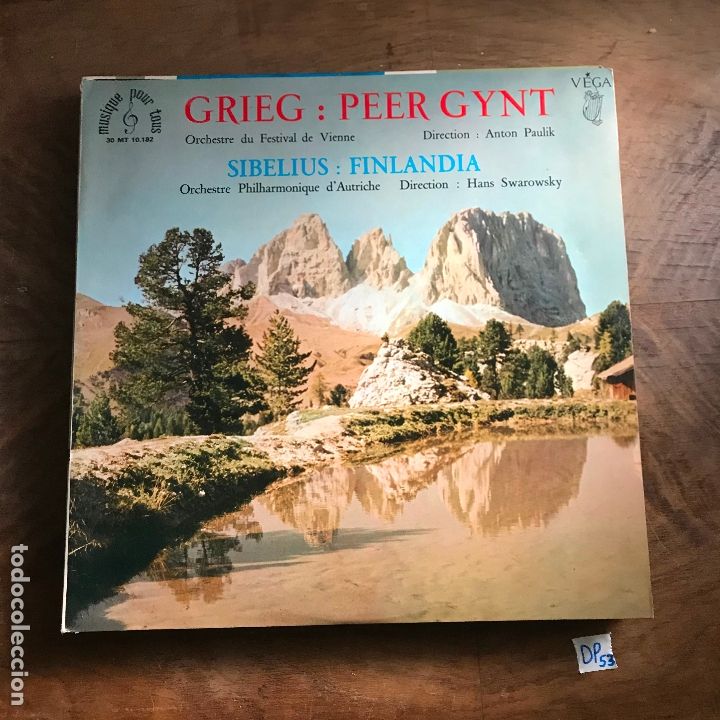 Discos de vinilo: Grieg: peer gynt - Foto 1