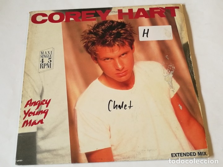 Discos de vinilo: Corey Hart - Angry Young Man - 1986 - Foto 1