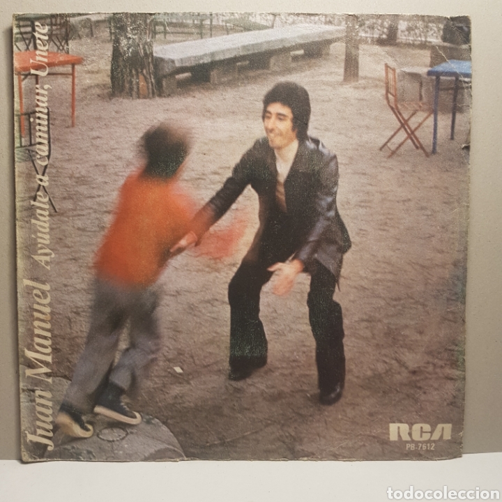 Discos de vinilo: JUAN MANUEL AYUDALE A CAMINAR / UNETE SINGLE - Foto 5