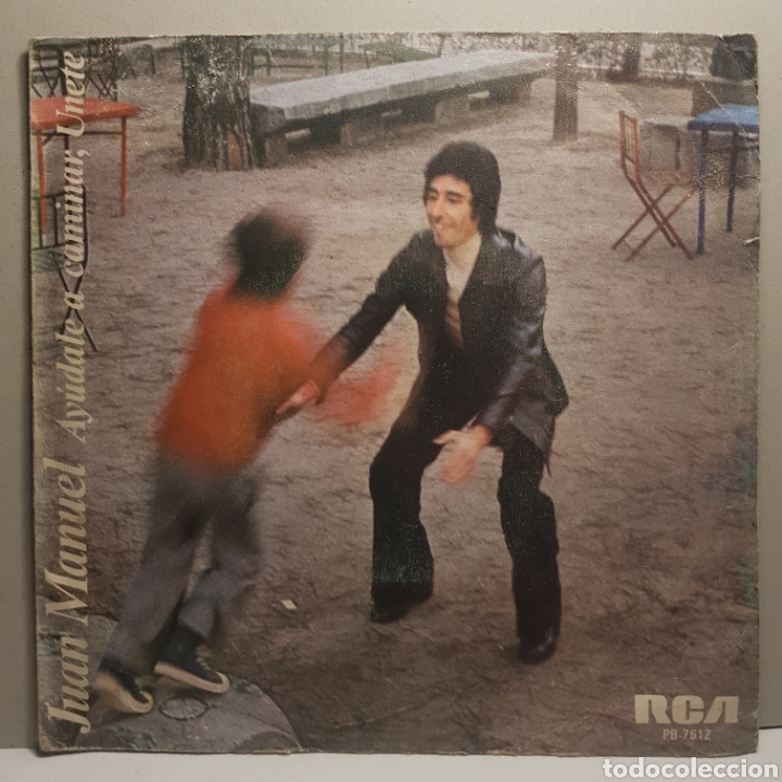 Discos de vinilo: JUAN MANUEL AYUDALE A CAMINAR / UNETE SINGLE - Foto 1