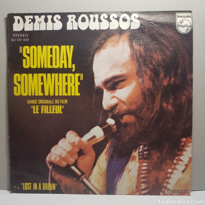 Discos de vinilo: DEMIS ROUSSOS SOMEDAY SOMEWHERE - Foto 5
