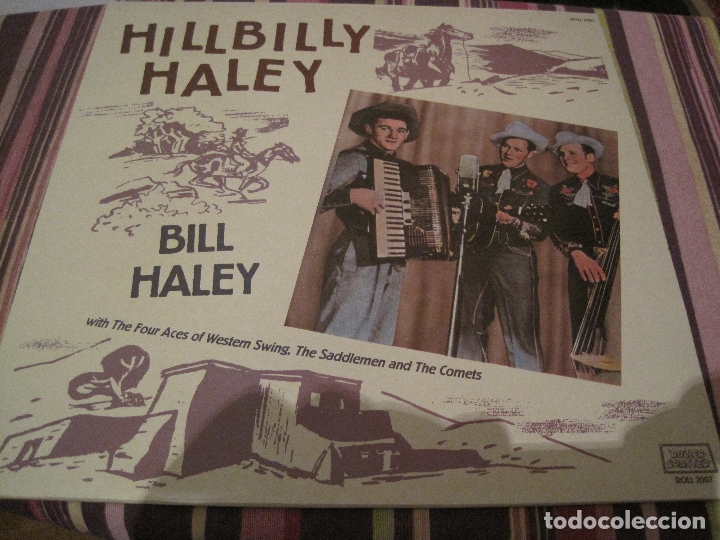 Discos de vinilo: LP HILLBILLY HALEY BILL HALEY ROLLERCOASTER 2007 WESTERN SWING - Foto 1