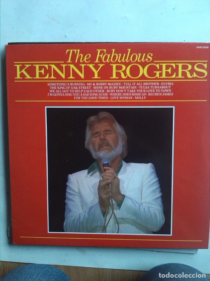 Discos de vinilo: KENNY ROGERS THE FABULOUS KENNY... - Foto 1