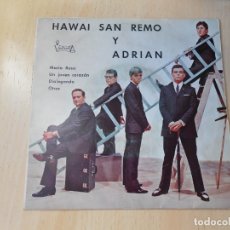 Discos de vinilo: HAWAI, SAN REMO Y ADRIAN, LOS, EP, MARIA ROSA + 3, AÑO 1966