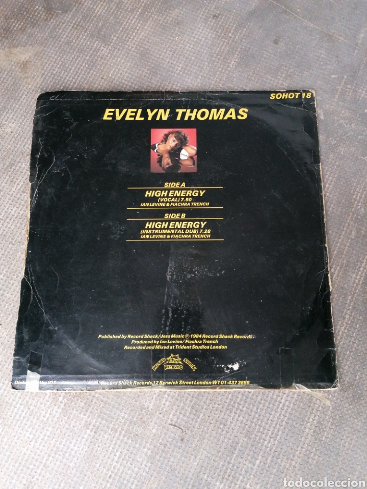 Discos de vinilo: Evelyn Thomas - Foto 2