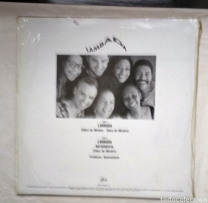 Discos de vinilo: LAMBADA ,,,LOTE DE 2 MAXI-SINGLES - Foto 7