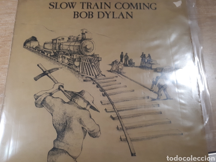 Discos de vinilo: BOB DYLAN SLOW TRAIN COMING - Foto 1