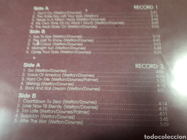 Discos de vinilo: ASIA ALPHA AND ASTRA DOBLE LP - Foto 3