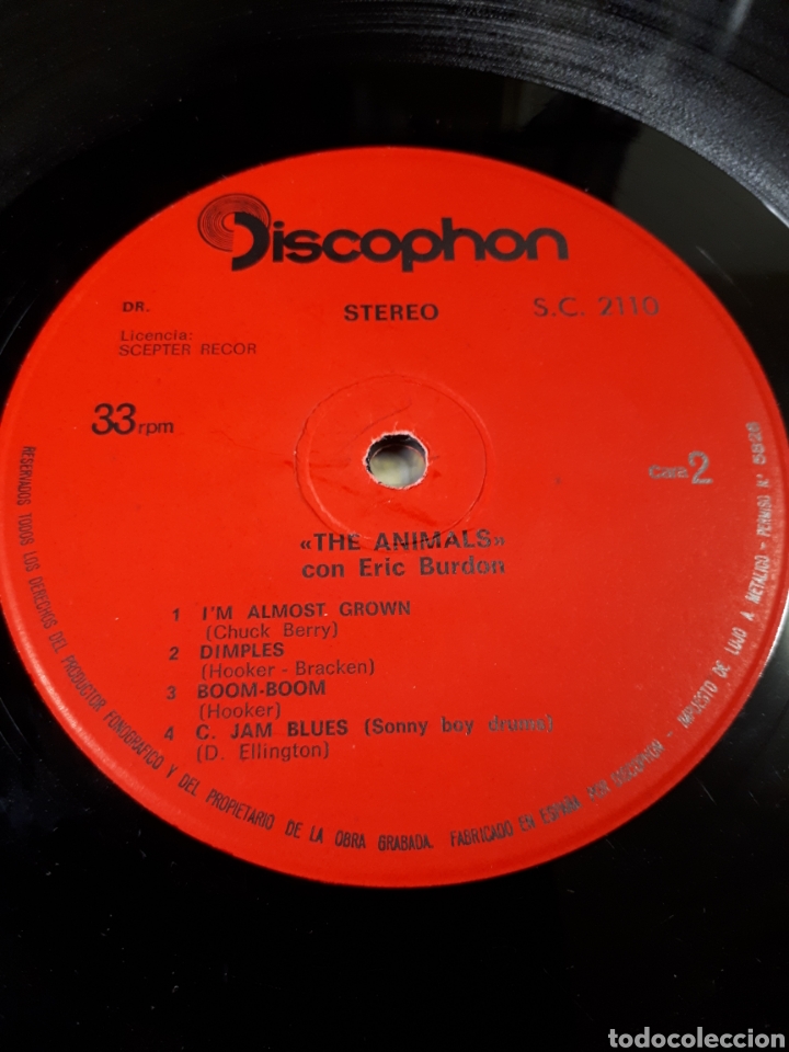 Discos de vinilo: THE ANIMALS WITH ERIC BURDON IN THE BEGINNING - Foto 3