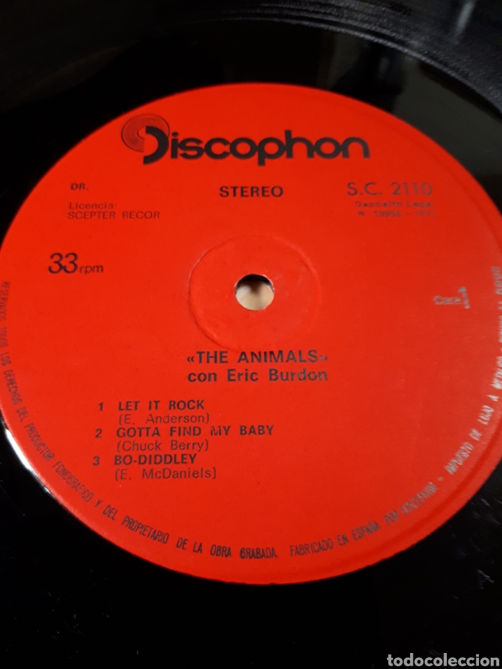 Discos de vinilo: THE ANIMALS WITH ERIC BURDON IN THE BEGINNING - Foto 4
