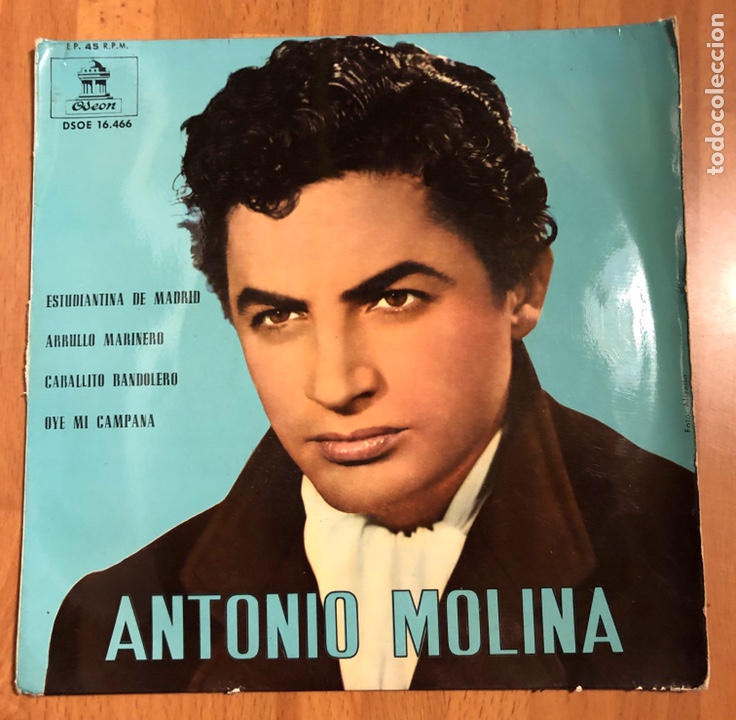Discos de vinilo: Ep odeon Antonio Molina.estudiantina de madrid - Foto 1