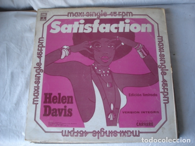 Discos de vinilo: Helen Davis    Satisfaction / Yesterday A King - Foto 2