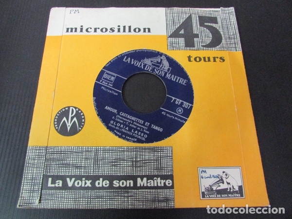 Discos de vinilo: Adieu Mon Pays - Gloria Lasso - Foto 2