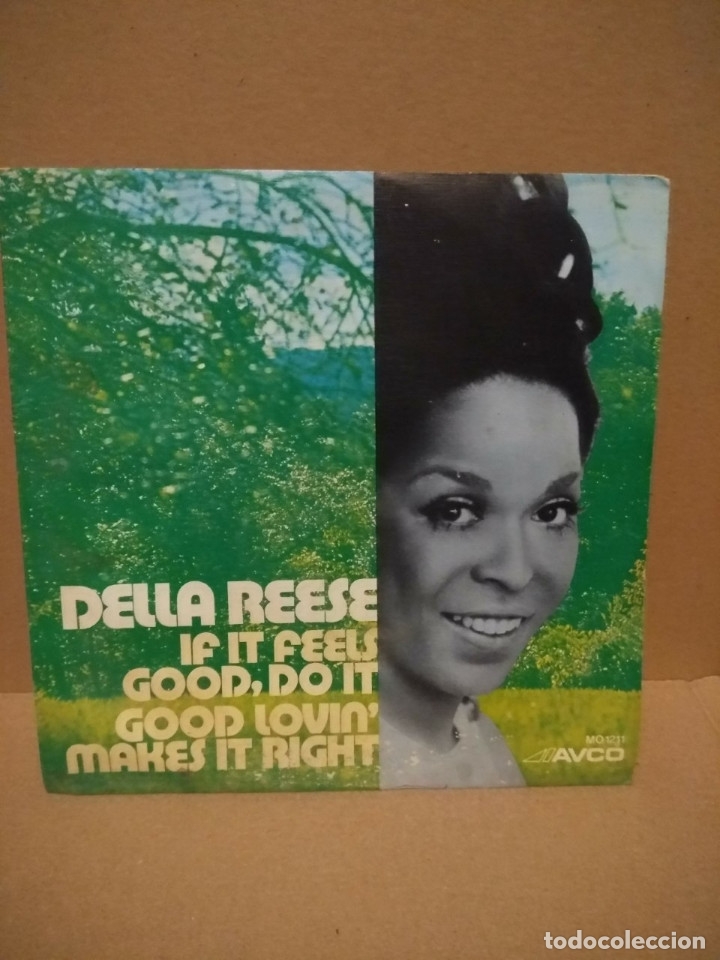 Discos de vinilo: SG DELLA REESE : IF IT FEELS GOOD, DO IT - Foto 1