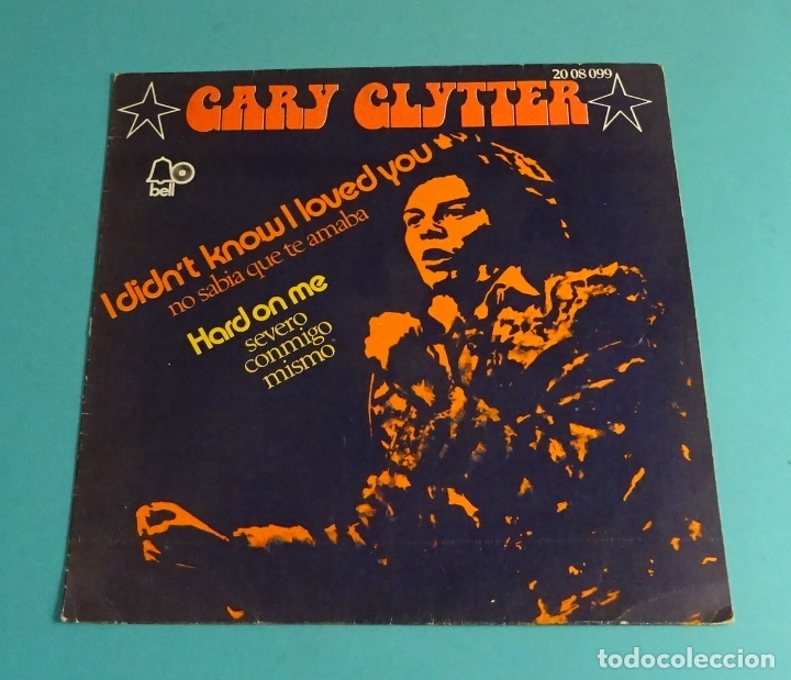 Discos de vinilo: GARY GLYTTER. SOLO CARPERA SIN VINILO - Foto 1