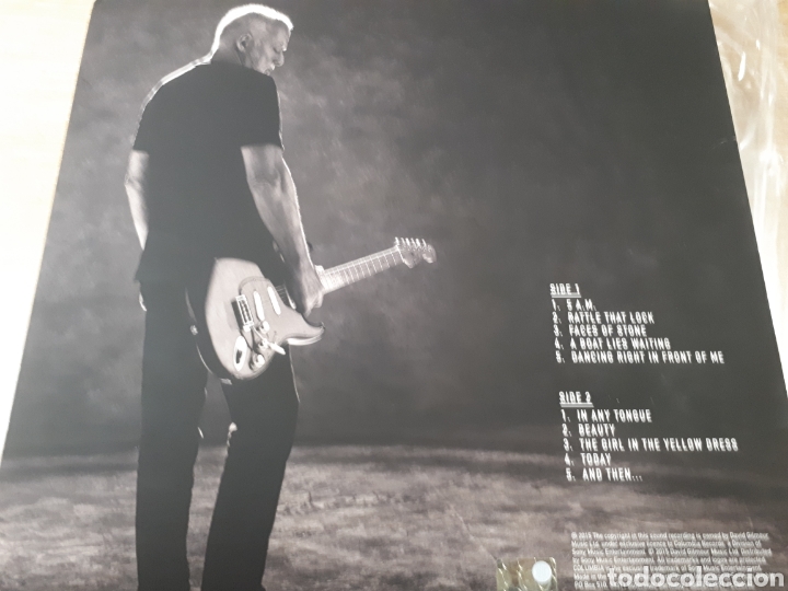 Discos de vinilo: DAVID GILMOUR RATTLE THAT LOCK COMPONENTE DE PINK FLOYD - Foto 2