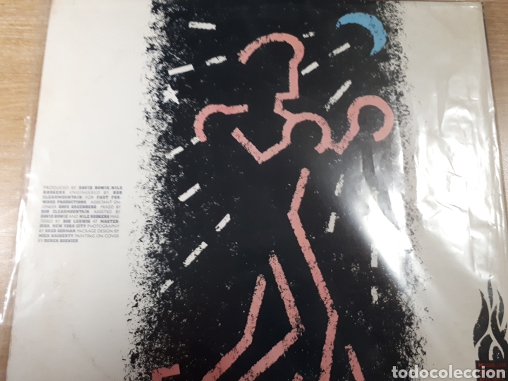 Discos de vinilo: DAVID BOWIE LETS DANCE - Foto 2