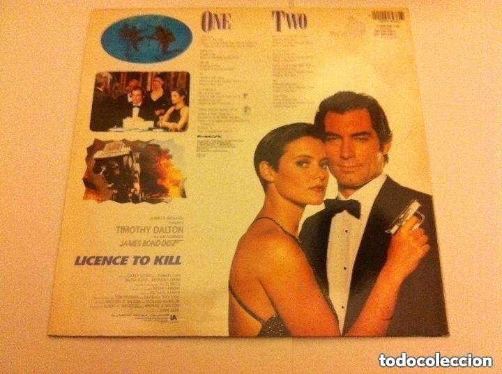 Discos de vinilo: Licence to kill - james bond 007 - 1989 - LP - Foto 1