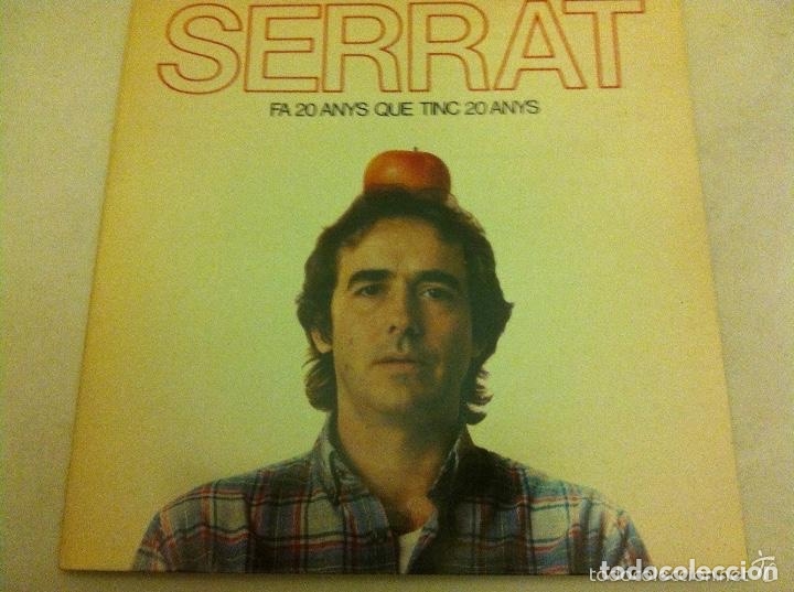 Discos de vinilo: serrat - fa 20 anys que tinc 20 anys - Foto 1