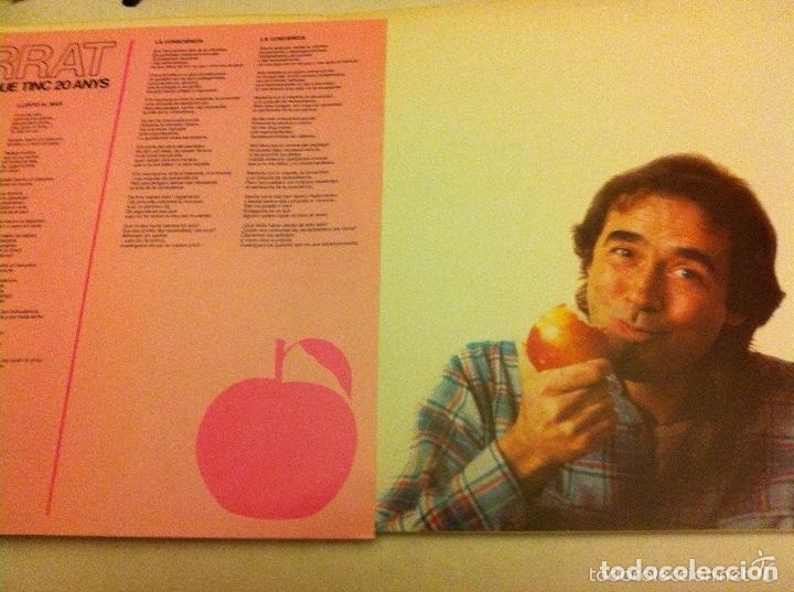 Discos de vinilo: serrat - fa 20 anys que tinc 20 anys - Foto 2