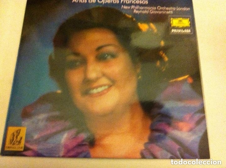 Discos de vinilo: Monserrat caball&eacute; . arias operas francesas - Foto 1