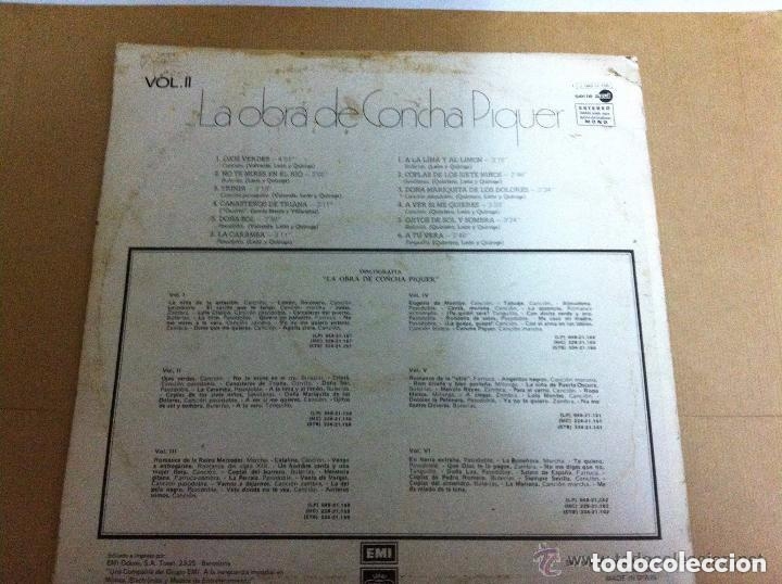 Discos de vinilo: conchita piquer - vol. II - Foto 2