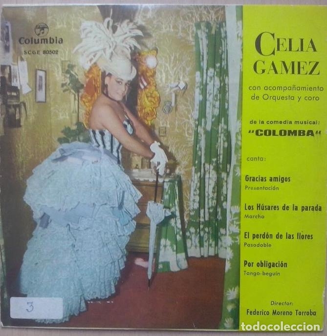 Discos de vinilo: Colomba - Celia G&aacute;mez - Foto 1