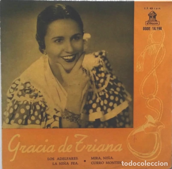 Discos de vinilo: Los Adelfares - Gracia De Triana - Foto 1