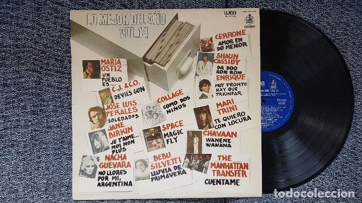 Discos de vinilo: Grandes &eacute;xitos del a&ntilde;o Hispavox a&ntilde;o 1977 - Foto 1