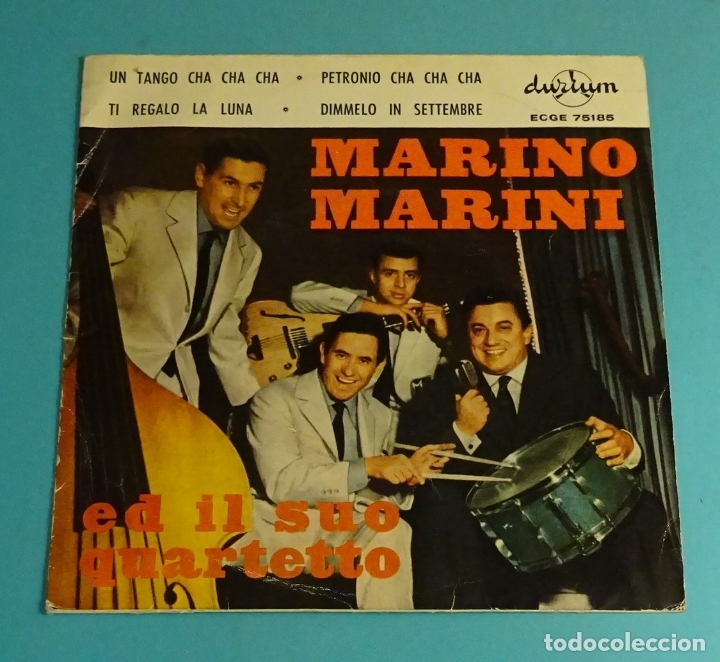 Discos de vinilo: MARINO MARINI. SOLO CARPETA SIN VINILO - Foto 1