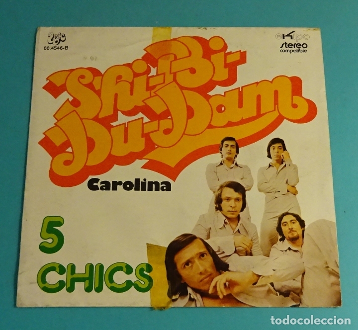 Discos de vinilo: 5 CHICS. SOLO CARPETA SIN VINILO - Foto 1