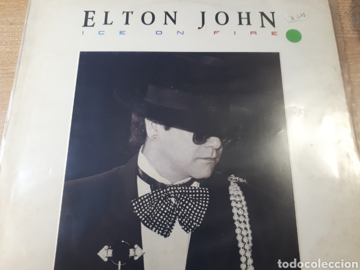 Discos de vinilo: ELTON JOHN ICE ON FIRE - Foto 1