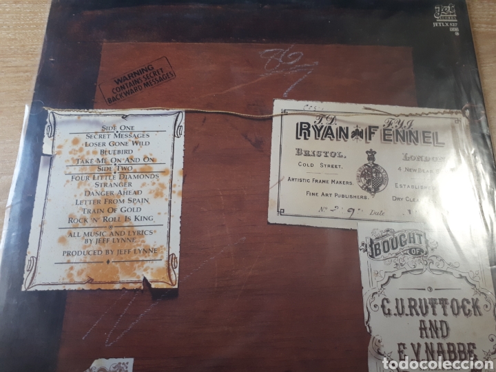 Discos de vinilo: ELECTRIC LIGHT ORCHESTRA SECRET MESSAGES - Foto 2