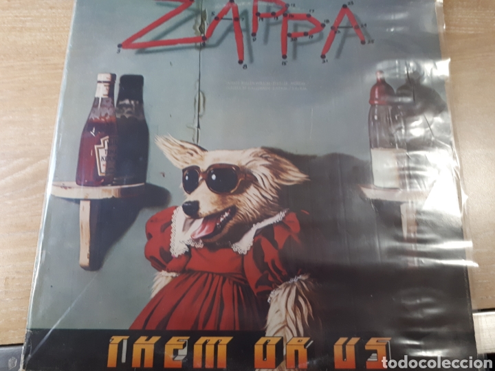 Discos de vinilo: FRANK ZAPPA THEM OR US DOBLE LP - Foto 1