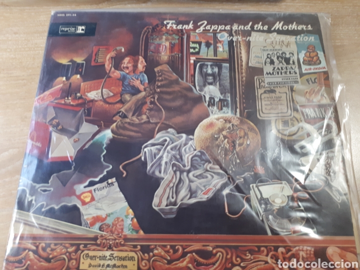 Discos de vinilo: FRANK ZAPPA OVER NITE SENSATION - Foto 1