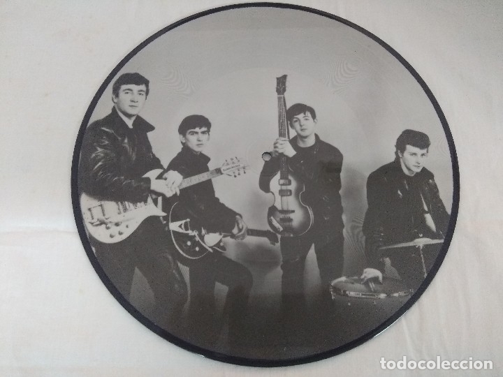 Discos de vinilo: VINILO PICTURE/THE BEATLES/SILVER BEATLES. - Foto 1