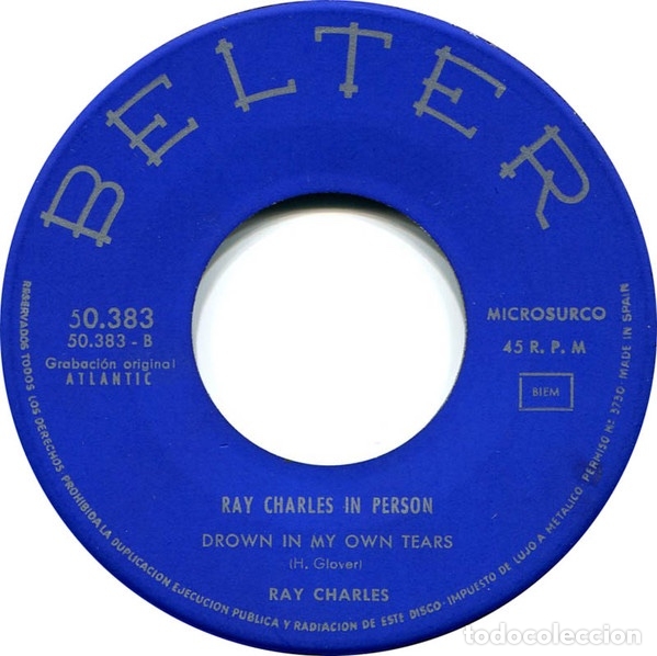 Discos de vinilo: In Person - Ray Charles - Foto 4