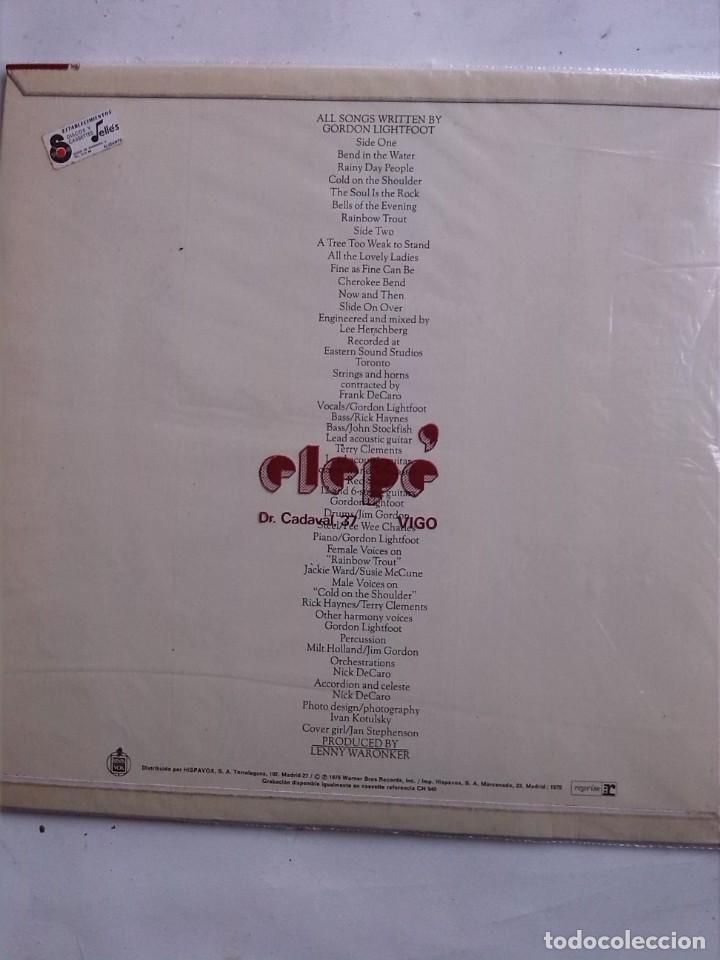 Discos de vinilo: GORDON LIGHTFOOT COLD ON THE SHOULDER - Foto 2