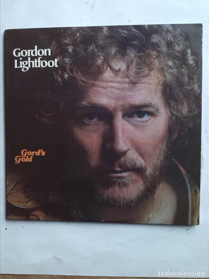 Discos de vinilo: GORDON LIGHTFOOT GORD&acute;S GOLD 2 LPS - Foto 1