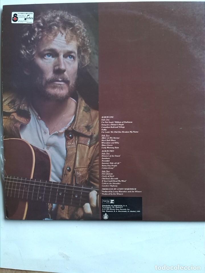 Discos de vinilo: GORDON LIGHTFOOT GORD&acute;S GOLD 2 LPS - Foto 3