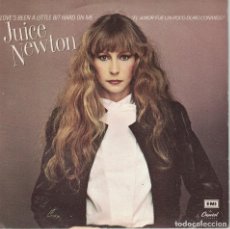 Disques de vinyle: JUICE NEWTON - LOVE'S BEEN A LITTLE BIT HARD ON ME / EVER TRUE (SINGLE ESPAÑOL, CAPITOL 1982). Lote 183379073
