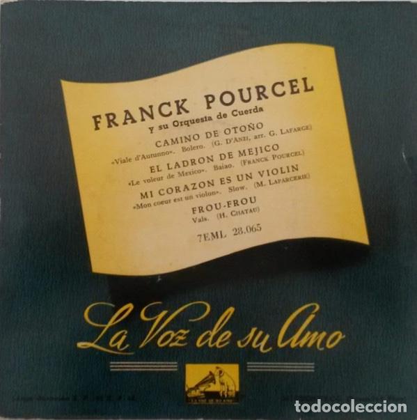 Discos de vinilo: Franck Pourcel y Su Orquesta de Cuerda - Franck Pourcel - Foto 1