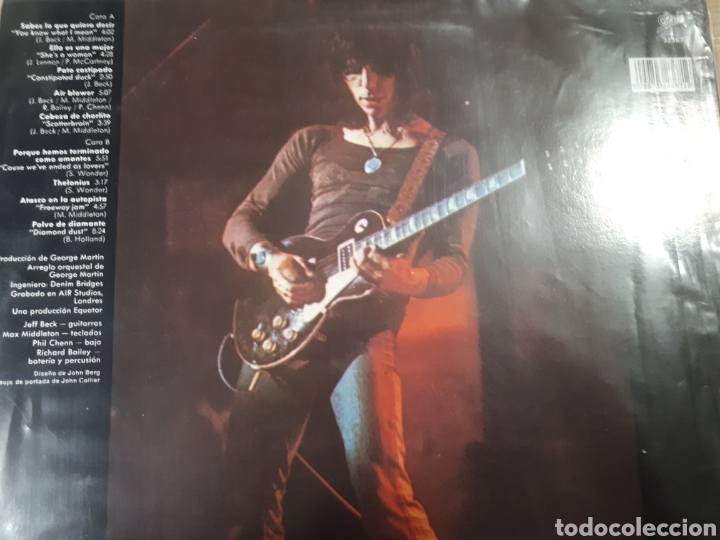 Discos de vinilo: JEFF BECK BLOW BY BLOW - Foto 2