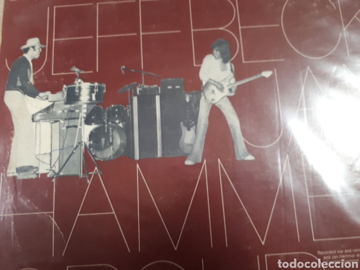 Discos de vinilo: JEFF BECK WITH THE JAN HAMMER GROUP LIVE - Foto 2