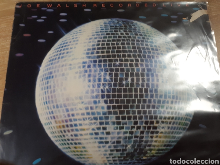 Discos de vinilo: JOE WALSH RECORDED LIVE COMPONENTE DE EAGLES - Foto 1