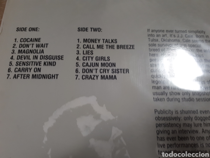 Discos de vinilo: J.J.CALE SPECIAL EDITION - Foto 2