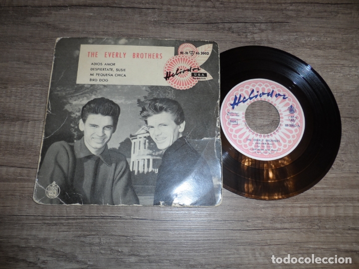 Discos de vinilo: THE EVERLY BROTHERS - ADIOS AMOR + 3 - Foto 1